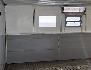 Rekonstrukce haly chovu prasat